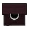 Flash Furniture Dell Receptacle Enclosure for 32 Gallon Trash Cans w/8-in Drop Hole and Upper Tray Shelf, Mahogany GC-M-196-MAH-GG - alternate 5